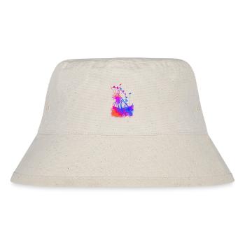 Riesenrad - Stanley/Stella recycelter Bucket Hat - Naturweiß - Vorne