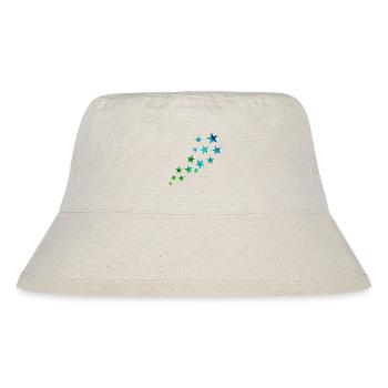 Sternschnuppe - Stanley/Stella recycelter Bucket Hat - Naturweiß - Vorne