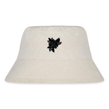 rose gothique noire - Bob recyclé Stanley/Stella - blanc naturel - Devant