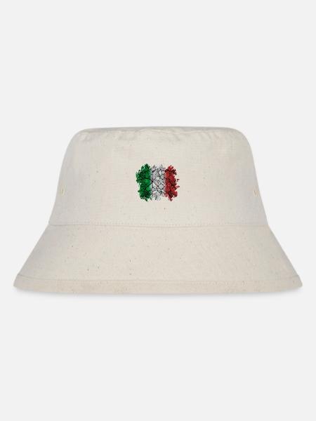 Italien - Italien - Stanley/Stella recycelter Bucket Hat - Naturweiß