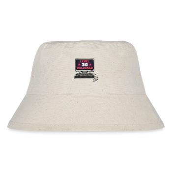 Dreißigster Geburtstag 30er 30 Jahre Alt Spruch - Stanley/Stella recycelter Bucket Hat - Naturweiß - Vorne