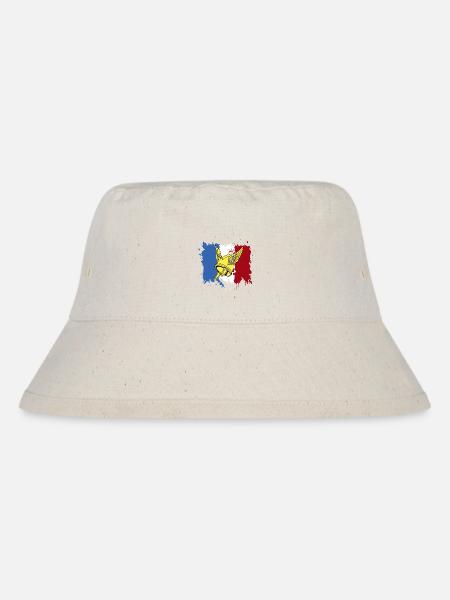 Französische Gallier - Stanley/Stella recycelter Bucket Hat - Naturweiß