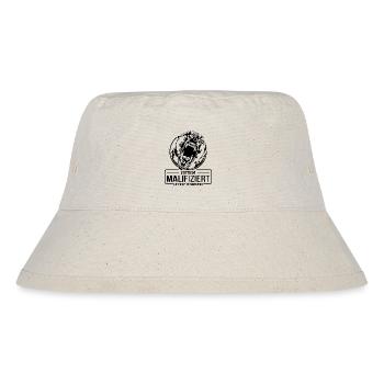 MALIFIZIERT Malinois Hunde Spruch Hund Wilsigns - Stanley/Stella recycelter Bucket Hat - Naturweiß - Vorne