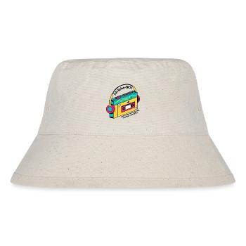 Du bist der Soundtrack meines Lebens - Meine Liebe - Stanley/Stella recycelter Bucket Hat - Naturweiß - Vorne