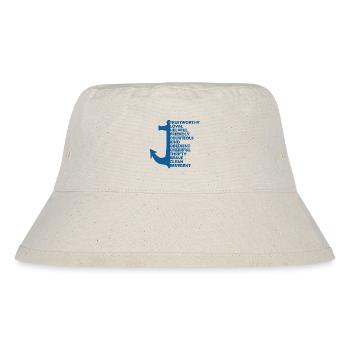 Seepfadfindergesetz Gelübde - Stanley/Stella recycelter Bucket Hat - Naturweiß - Vorne