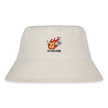 Spieler Padel Statement Training Racket Turnier - Stanley/Stella recycelter Bucket Hat - Naturweiß - Vorne