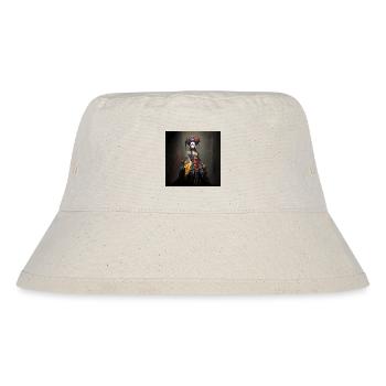 Geisha Zombie 01 - Stanley/Stella recycelter Bucket Hat - Naturweiß - Vorne