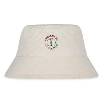 Génial comme le cercle de silhouette des femmes de mes filles - Bob recyclé Stanley/Stella - blanc naturel - Devant