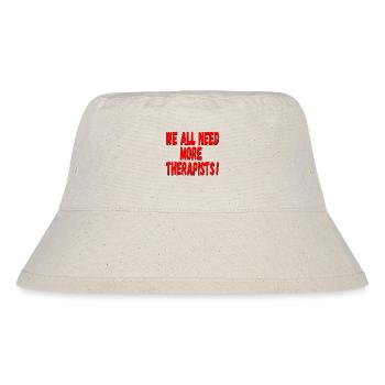 THERAPEUTEN GESUNDHEIT - Stanley/Stella recycelter Bucket Hat - Naturweiß - Vorne