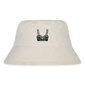 Bra lingerie logo for store or seller - Stanley/Stella Recycled Bucket Hat - natural - Front