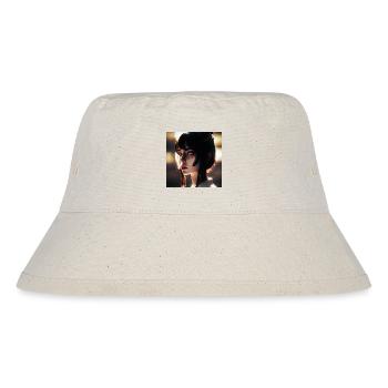 AKEMI Strahlende Schönheit - Stanley/Stella recycelter Bucket Hat - Naturweiß - Vorne