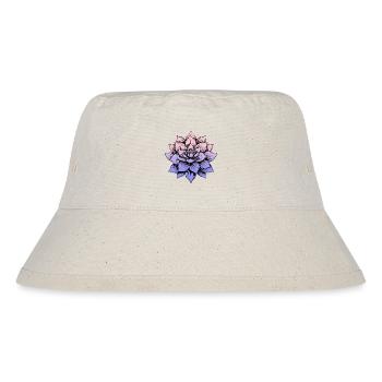Lotus Flower - Stanley/Stella Recycled Bucket Hat - natural - Front