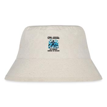 CPA Ninja: Stealth Mode in the Tax Season - Stanley/Stella Recycled Bucket Hat - natural - Front