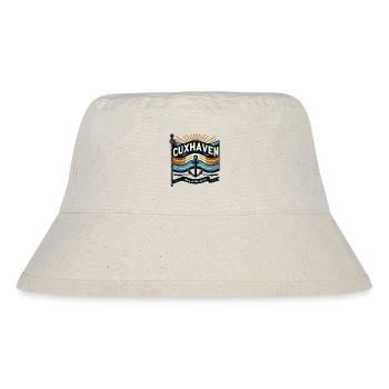 CUXHAVEN - MEIN HEIMATHAFEN - Stanley/Stella recycelter Bucket Hat - Naturweiß - Vorne