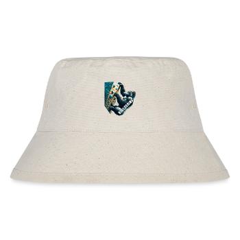 Bouldering Gorilla Gift - Stanley/Stella Recycled Bucket Hat - natural - Front
