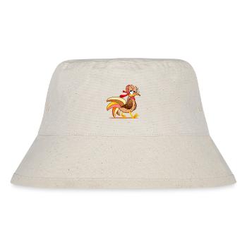 CHICKEN COOP CHICKENS COMIC - Stanley/Stella Recycled Bucket Hat - natural - Front