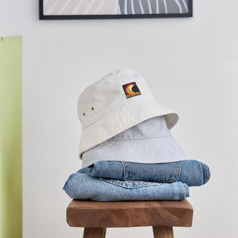 SOLAR ECLIPSE ECLIPSE ASTRONOMY Stanley/Stella Recycled Bucket Hat