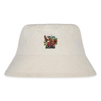 Aloha Schildkröte Hawaii Geschenk - Stanley/Stella recycelter Bucket Hat - Naturweiß - Vorne