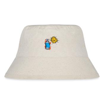 Drawing Illustration Graffiti Spray Can Sprayer - Stanley/Stella Recycled Bucket Hat - natural - Front