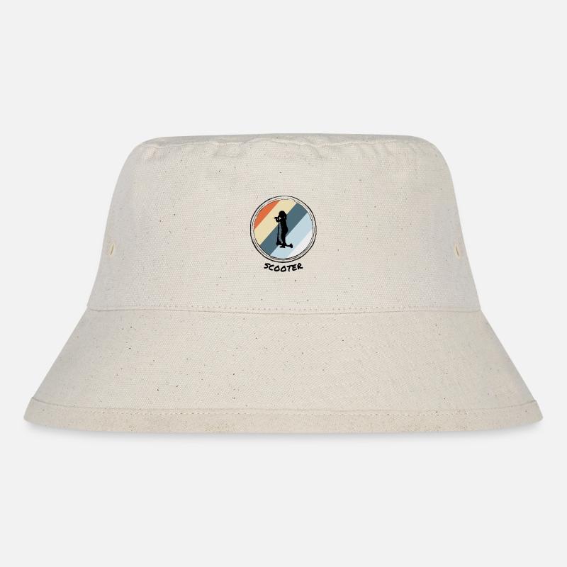 Scooter - Stanley/Stella recycelter Bucket Hat - Naturweiß