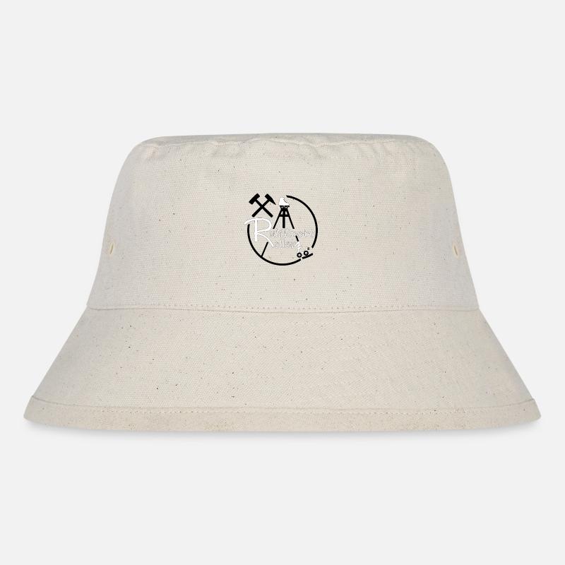RuhrpottRollerz 🛼 Rollerskating - Stanley/Stella recycelter Bucket Hat - Naturweiß