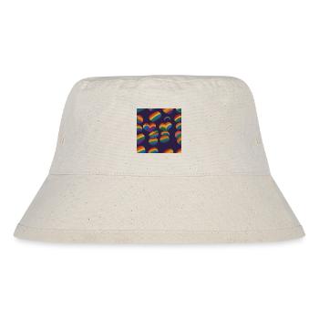LOVE - Stanley/Stella recycelter Bucket Hat - Naturweiß - Vorne