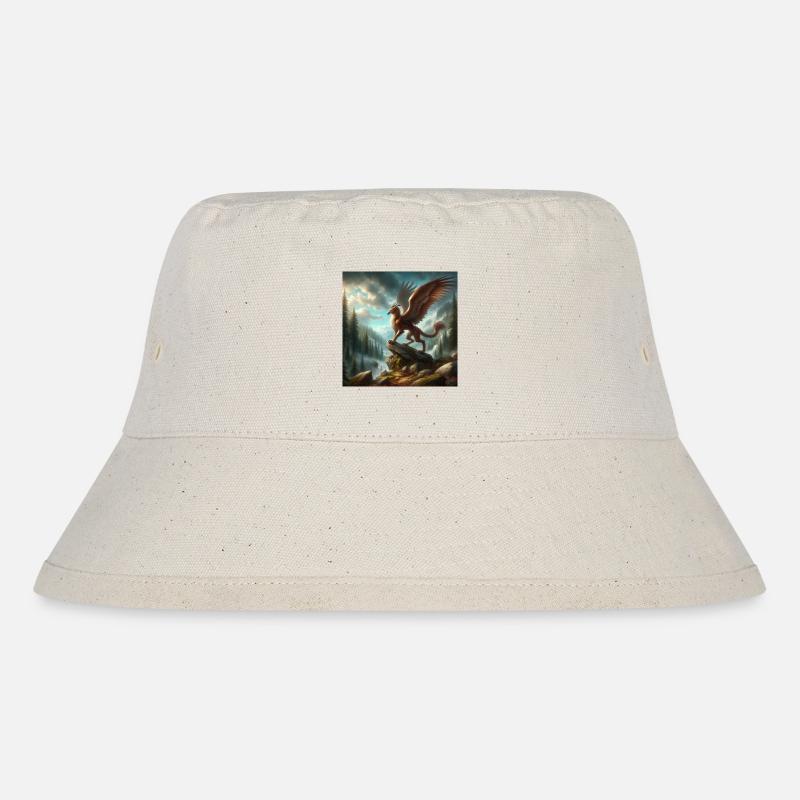 Peryton - Stanley/Stella recycelter Bucket Hat - Naturweiß