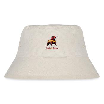 Der Stolz Alicante Flagge Design - Stanley/Stella recycelter Bucket Hat - Naturweiß - Vorne