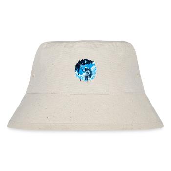 Astronaut Paints Starry Sky Night Gift - Stanley/Stella Recycled Bucket Hat - natural - Front