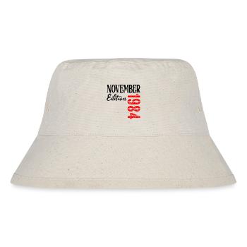 42nd BIRTHDAY NOVEMBER 1984 - Stanley/Stella Recycled Bucket Hat - natural - Front