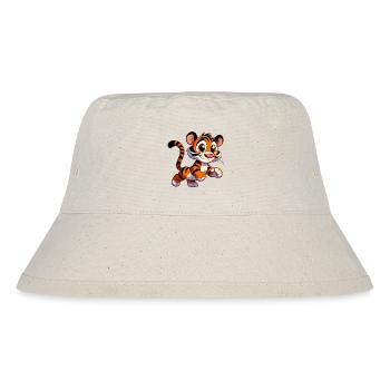 Tiger - Stanley/Stella Recycled Bucket Hat - natural - Front