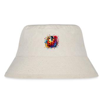 Ladybird - Stanley/Stella Recycled Bucket Hat - natural - Front
