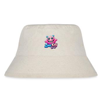 Low Key Crazy - Stanley/Stella Recycled Bucket Hat - natural - Front