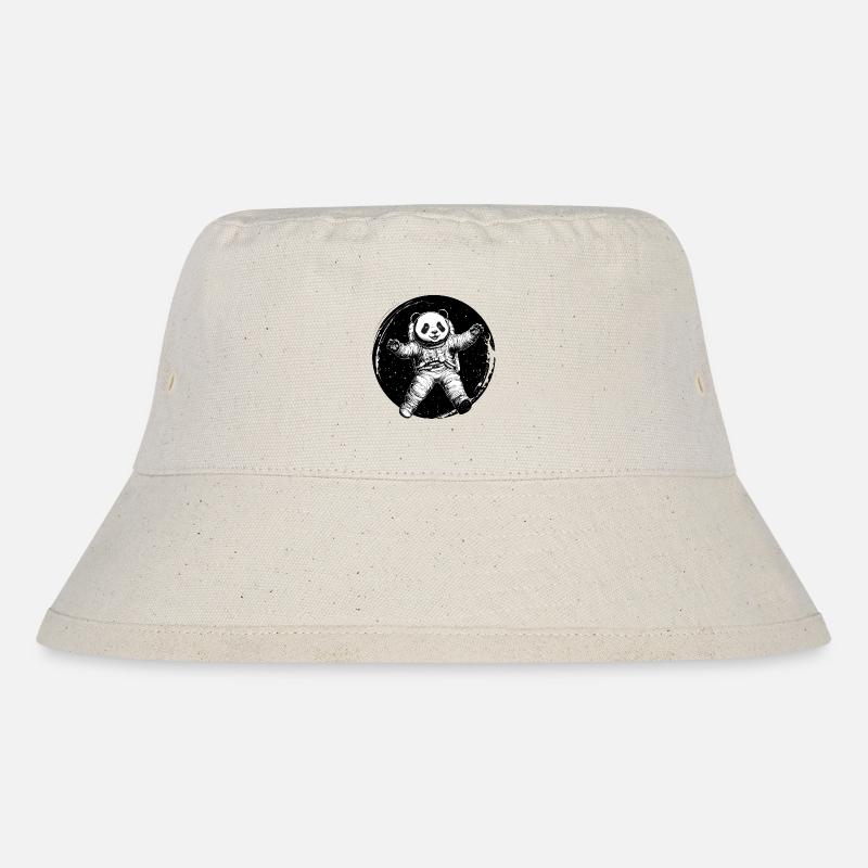 Astronaute Panda - Adorable explorateur de l’espace - Bob recyclé Stanley/Stella - blanc naturel