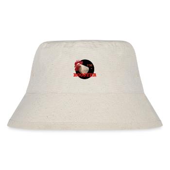 Custom Rooster Design for Unique Style - Stanley/Stella Recycled Bucket Hat - natural - Front