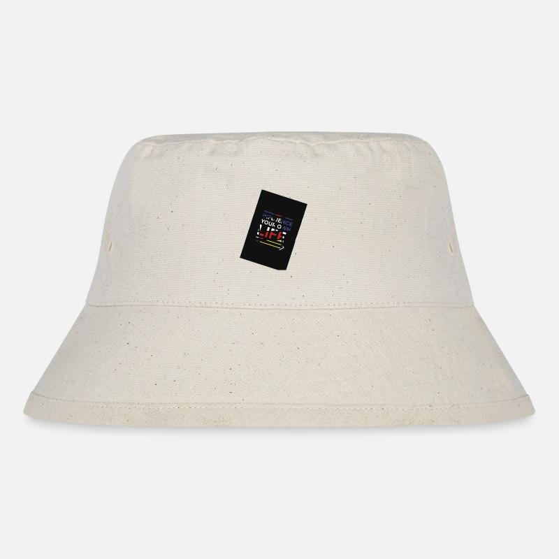 Einfluss auf den eigenen Lebensweg - Stanley/Stella recycelter Bucket Hat - Naturweiß