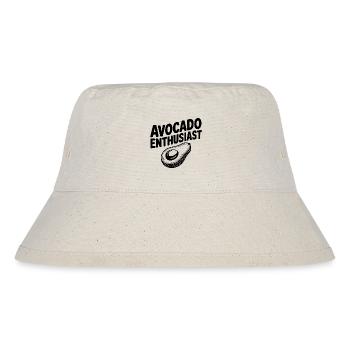 Avocado-Enthusiast - Stanley/Stella recycelter Bucket Hat - Naturweiß - Vorne