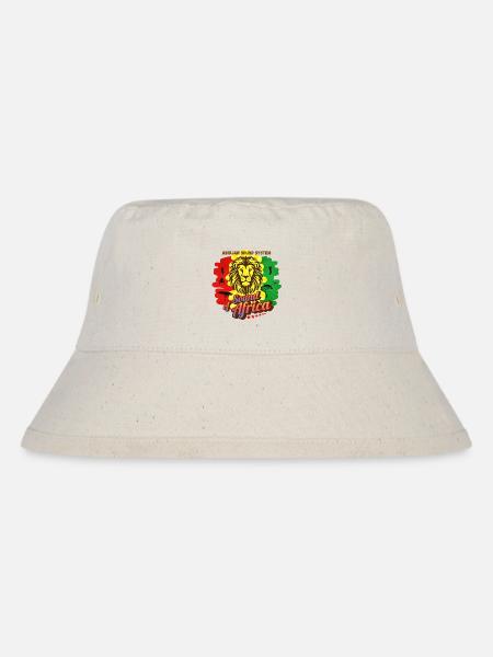 ABIDJAN SOUNDSYSTEM - Stanley/Stella recycelter Bucket Hat - Naturweiß
