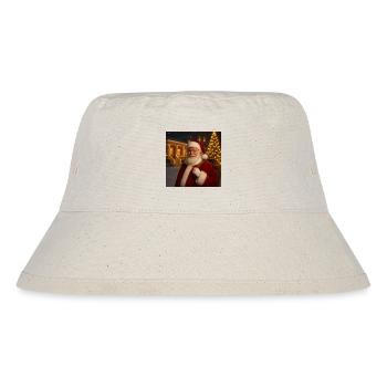 Santa Claus - Stanley/Stella Recycled Bucket Hat - natural - Front