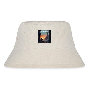 Gitarre spielen rettet! - Stanley/Stella recycelter Bucket Hat - Naturweiß - Vorne
