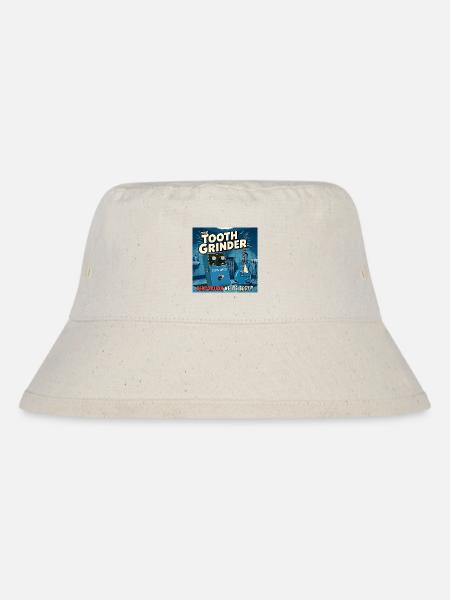 The Tooth Grinder Dentortion-Pedal - Stanley/Stella recycelter Bucket Hat - Naturweiß