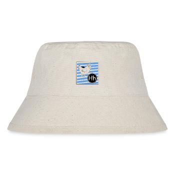 H for Chicken - Stanley/Stella Recycled Bucket Hat - natural - Front