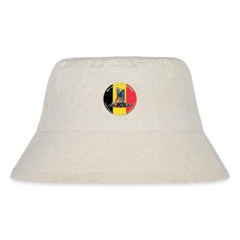 Bauernproteste in Brüssel 2025 - Stanley/Stella recycelter Bucket Hat - Naturweiß - Vorne