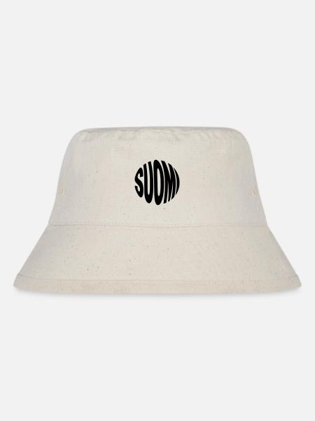 Suomi - inscription Finlande - Bob recyclé Stanley/Stella - blanc naturel