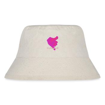 Un_p_tit_peu_l-removebg-preview - Stanley/Stella recycelter Bucket Hat - Naturweiß - Vorne