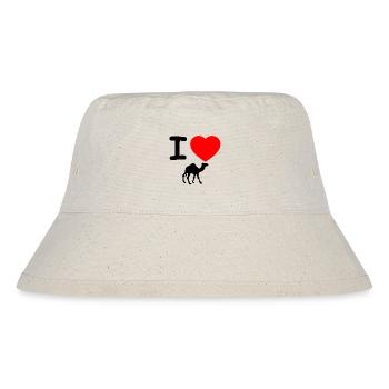 Dromedary - Stanley/Stella Recycled Bucket Hat - natural - Front