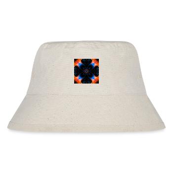 Fractal Art Digital Flower - Stanley/Stella Recycled Bucket Hat - natural - Front