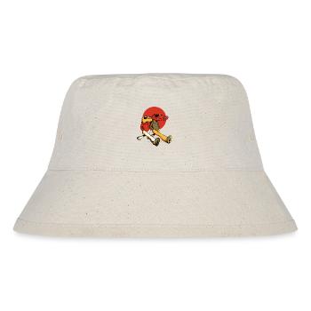 Capybara und Gator - Stanley/Stella recycelter Bucket Hat - Naturweiß - Vorne