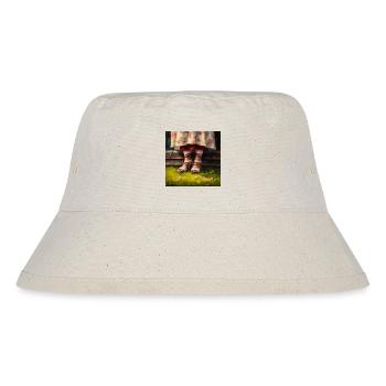 Summer Pastoral - Stanley/Stella Recycled Bucket Hat - natural - Front