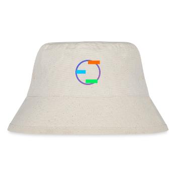 Geometric Balance - Stanley/Stella recycelter Bucket Hat - Naturweiß - Vorne